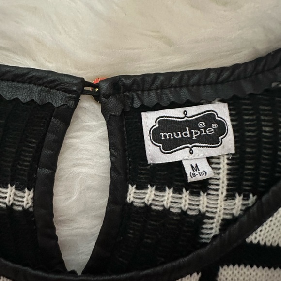 Mudpie Windowpane Tunic Sweater Dress Size Medium - Picture 5 of 7